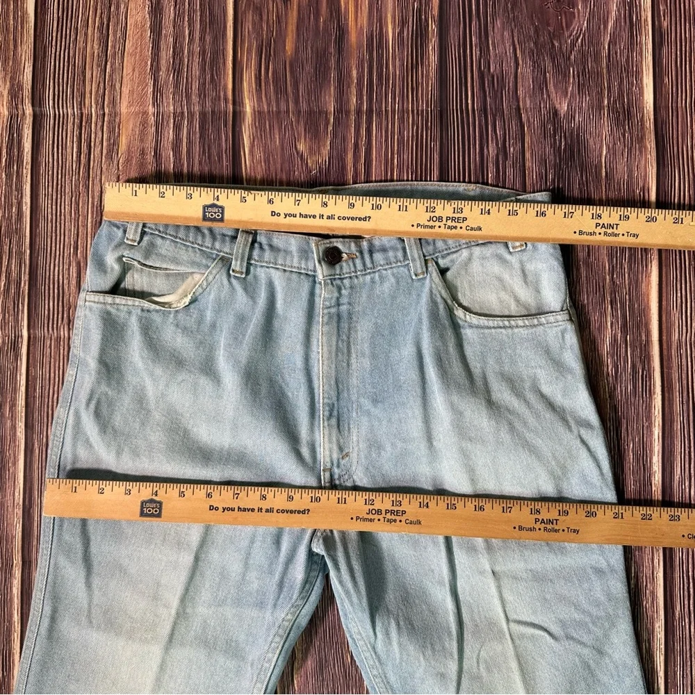 VINTAGE Levis 769 Skosh Jeans 36x30 Light Blue Denim For Men‎